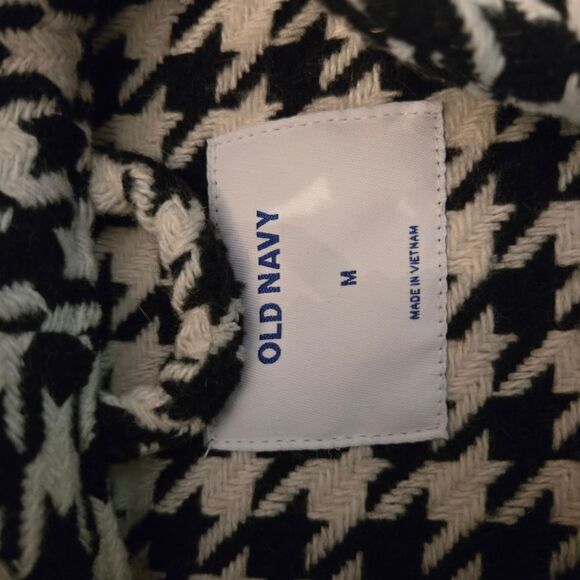 Old Navy Chevron Black and White hound tooth jacket. - Picture 3 of 8